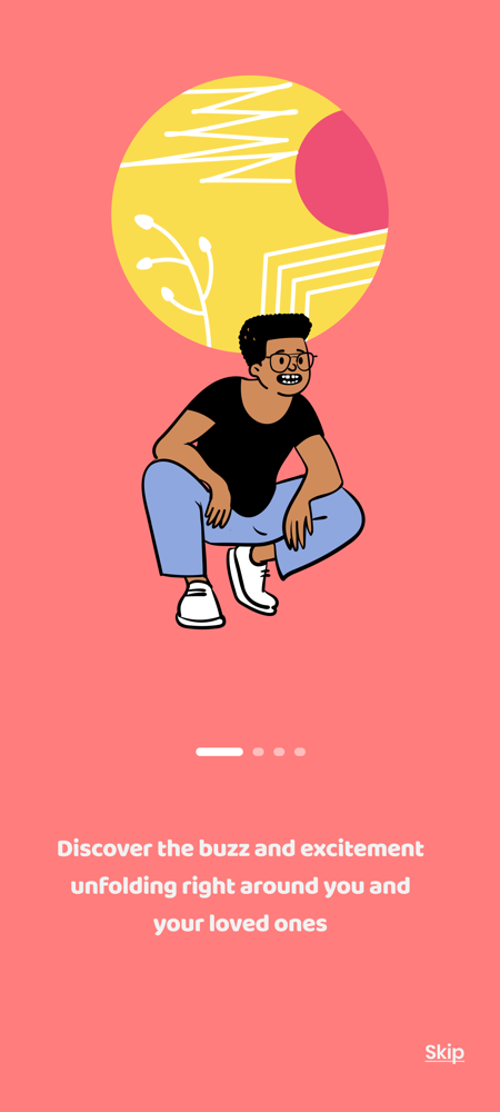 Onboarding: discover the buzz and excitement unfolding right around you