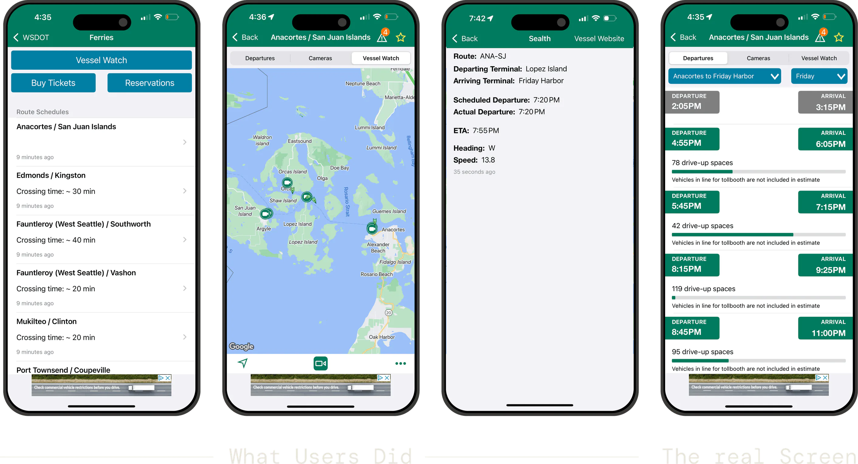 The Vessel Watch live map
